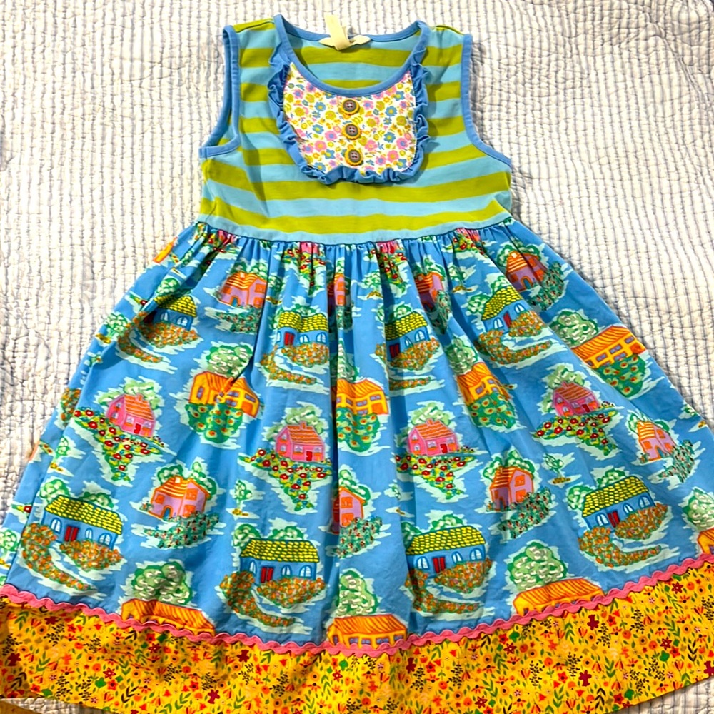 Matilda Jane Girls dress size 8.